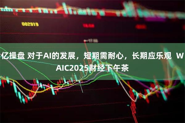亿操盘 对于AI的发展，短期需耐心，长期应乐观  WAIC2025财经下午茶
